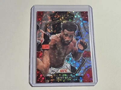 2023 Panini Select UFC Geoff Neal Silver Disco Prizm  - Image 1 of 2
