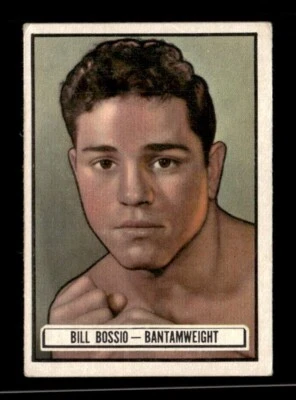 1951 Topps Ringside #76 Bill Bossio VG-EX Boxing Card - Image 1 of 2