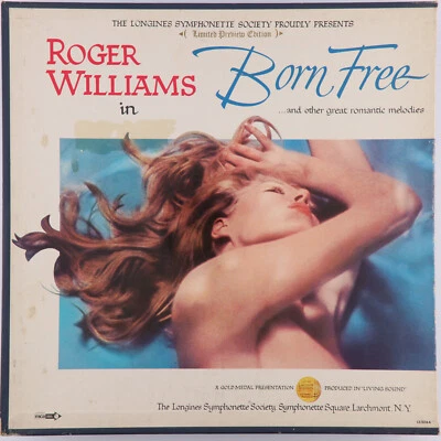 Roger Williams In Born Free & Other Great Romantic Melodies - 1970 5x LP Box Set - Image 1 of 4