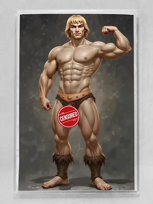 He-Man – Savage Nude Cosplay | Naughty Virgin Cover | WCB Ltd. 100 Copies
