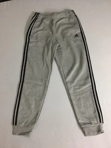 Adidas Mens ESS 3S TCF P FL Jogger Sweatpants Gray CE9492 Size L - Picture 1 of 2