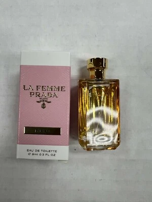 Prada Le Femme L’eau 9 ml Edt Splash Mini para mujer nuevo en caja Foto 1 de 2