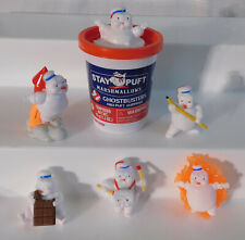 Set 6 Stay Puft Marshmallow Man Ghostbusters Figures Surprise Can Hasbro 2021 