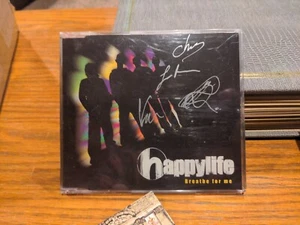 HAPPYLIFE Breathe for me w/ Instrumental & Video & Stand Up Signed Autographed - Picture 1 of 8