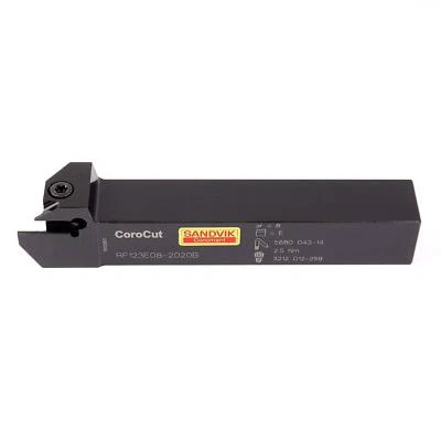 SANDVIK RF123E08-2020B Corocut 1-2 Parting & Grooving Shank Tool CNC Turning - Image 1 of 4