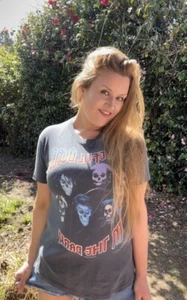 Vintage Original 1987 Grateful Dead In The Dark Touch Of Grey Band T-Shirt Large - Picture 1 of 7