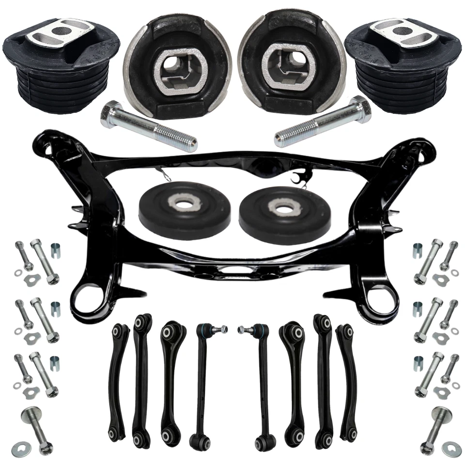 Hinterachse Achsträger Set Mercedes Benz W124 E-Klasse Kleines Set Träger NEU - Bild 1 von 4