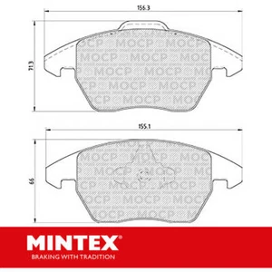 Pastillas de freno Mintex MDB2672 - Imagen 1 de 1