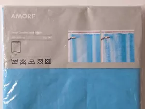 RARE IKEA AMORF Shower Curtain Caroline Abild Jessen Steam Reveal NEW 2000s HTF - Picture 1 of 3