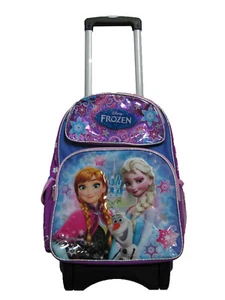 A10351 Frozen Large Custom Rolling Backpack 16" x 12" x 5" - Picture 1 of 6