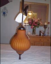Vintage style Chandelier, pear shape. Hangs 4ft. Orig Price $295