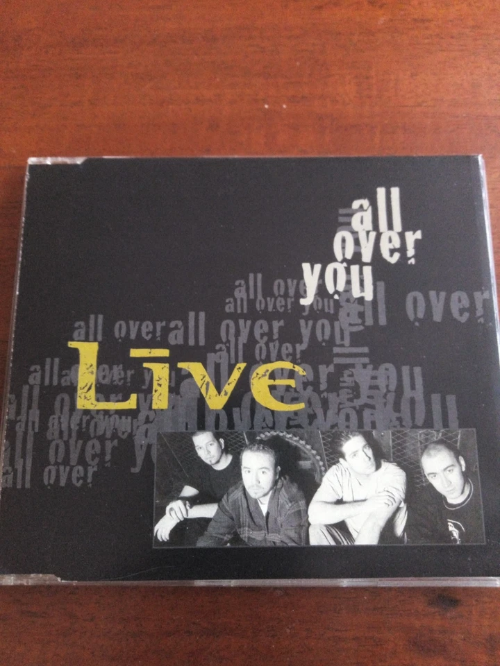 Live - all over you - Maxi Single CD (1995) 3 Tracks - Bild 1 von 3