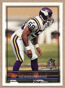 1996 Topps #265 Ed McDaniel Minnesota Vikings - Picture 1 of 2