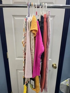 9 PC New Cat & Jack  Girls 4 Clothing Lot - Tops And Bottoms - Picture 1 of 10