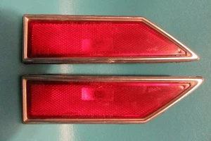 1970 Cutlass 442 Rear Fender Side Marker Lights (left and right) - Original - Picture 1 of 7