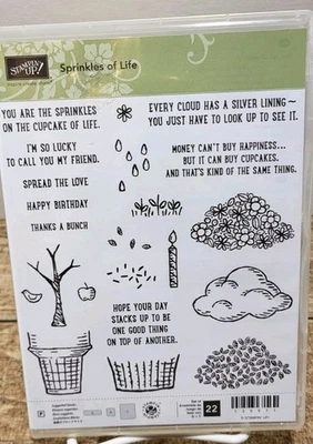 Stampin’ Up! Conjunto de selos SPRINKLES OF LIFE - Imagem 1 de 2