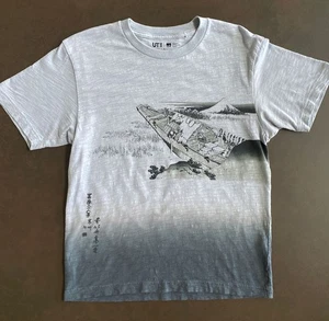Hokusai Fujiyama Mt Fuji UT Uniqlo Museum of Fine Arts Boston T-Shirt Tee XSmall - Bild 1 von 11