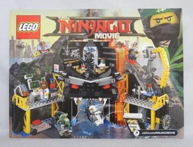LEGO #70631 : The NINJAGO MOVIE - VOLCANO LAIR (Instruction Manual Only) (EX)