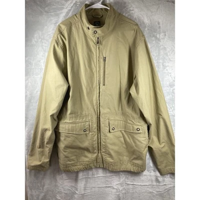 VOLCOM  jacket mens Windstunner Sz XXL Snap Collar Hand Pockets EUC Zip Up - Image 1 of 4