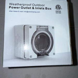 50Amp Steckdosenbox, 125/250Volt NEMA 14-50R Buchse Outdoor staubdicht und - Bild 1 von 8