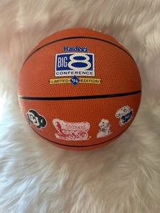 Big 8 Conference Hardee's 1994 Limited Edition Basketball With Mascot Logos - Picture 1 of 8