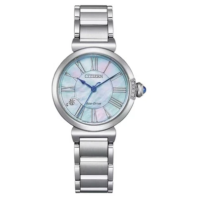 Reloj Mujer C#ITIZEN# EM1063-89D Colección REDONDA Plateado Eco-Drive Nuevo en Caja Foto 1 de 4