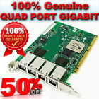 Adaptateur serveur Intel PRO/1000 MT Gigabit quatre ports carte d'interface réseau PCIX PCI-X HP 189 £