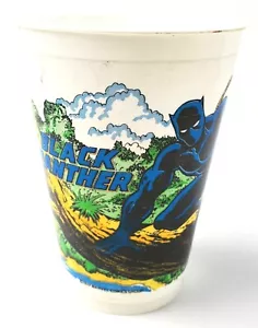 Vintage Marvel Comics Black Panther 7-Eleven Plastikbecher 1977 - Bild 1 von 9