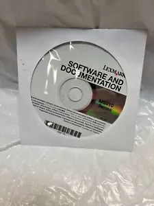Lexmark MS810 SERIES SOFTWARE AND DOCUMENTATION Printer 40G0977-004 CD DVD MS811 - Picture 1 of 4