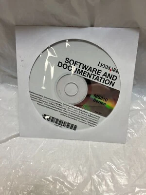 Lexmark MS810 SERIES SOFTWARE AND DOCUMENTATION Printer 40G0977-004 CD DVD MS811 - Image 1 of 4