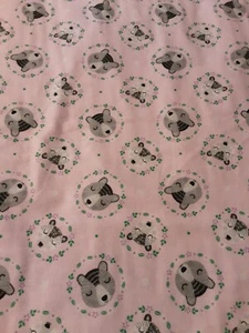 Fabric Nursery Flannel Bears 50 L X 42 W Multicolor - Picture 1 of 2
