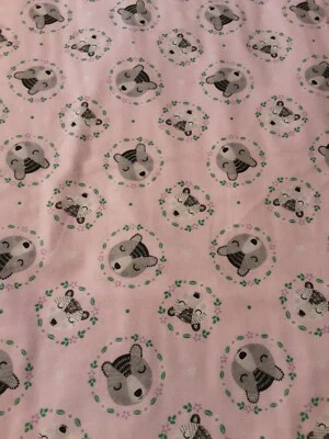 Fabric Nursery Flannel Bears 50 L X 42 W Multicolor - Image 1 of 2