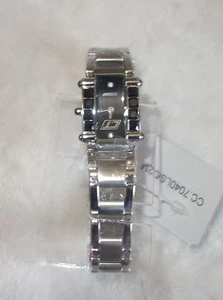 Chronotech Black Dial Stainless Steel Crystal Quartz Watch new - Picture 1 of 5