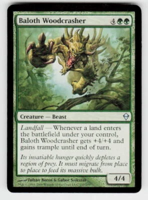 Zendikar #157 Baloth Woodcrasher - Image 1 of 2