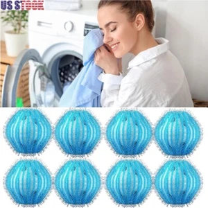10Pcs Pet Hair Remover for Laundry Soft Lint Remover Catcher for Washing Machine - Picture 1 of 15