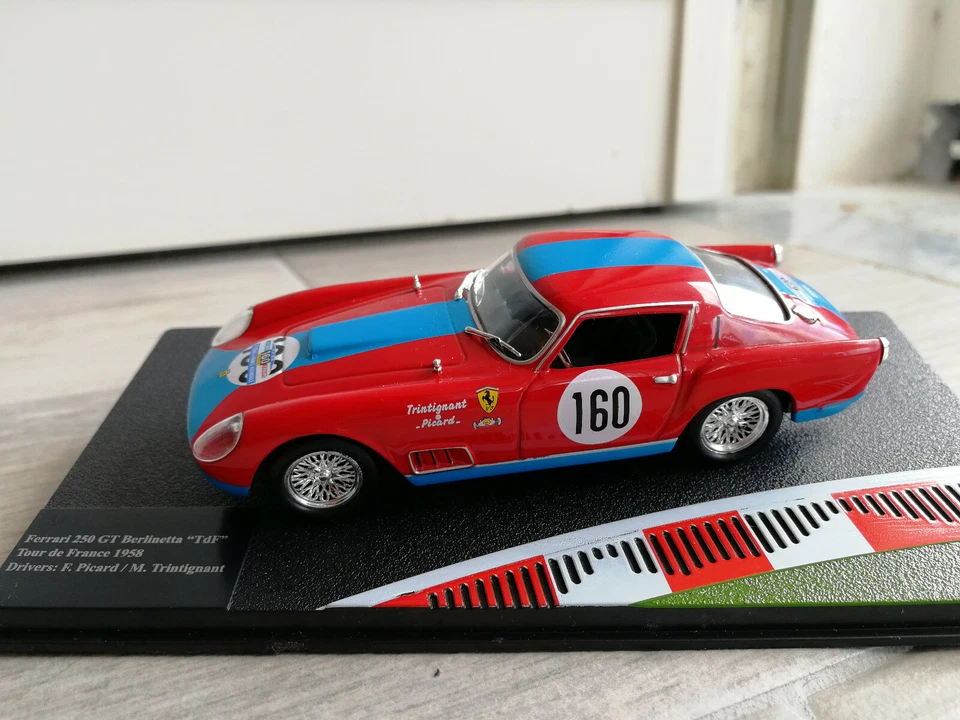FERRARI 250 GT Berlinetta TdF #160 Trintignant - Picard Tour de France 1958 1/43 - Immagine 1 di 1