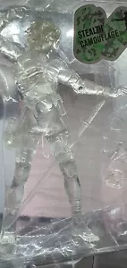 Metal Gear Stealth camo Raiden ultimate detail 6" figure 2008 new no card Comic - Picture 1 of 9