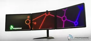 Dell HP Multischermo TRIPLO MONITOR SCHERMO PACCHETTO 3x22" convertitori da DVI a HDMI - Foto 1 di 14