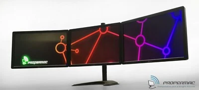 Dell HP Multi Screen TRIPLE MONITOR SCREEN BUNDLE  3x22" DVI to HDMI converters - Image 1 of 4