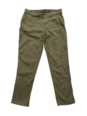 Gap Relaxed Girlfriend Pants Size 6 Green - Image 1 of 4