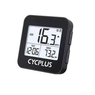 G1 CYCPLUS GPS Bike Computer Wireless Stopwatch IPX6 Waterproof Cycling Odometer - Image 1 of 4