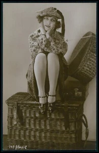 d011 Francés Desnudo Mujer Wyndham Risk Lencería Original Antigua Años 1920 Foto Postal - Imagen 1 de 2