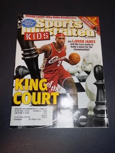 June 08 Sports Illustrated For Kids Magazine Lebron James Cover Uncut Cards - Picture 1 of 9