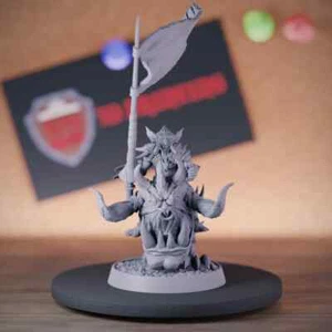 Goblin Squig Rider Miniatur Dungeons and Dragons Mini DnD 5e TTRPG Pathfinder - Bild 1 von 8