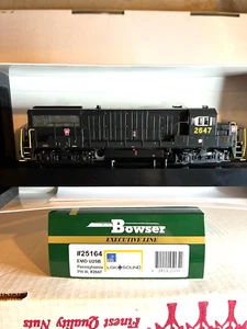 Bowser #25164 Pennsylvania G.E. U-25B Diesel Loco #2647 mit DCC & Sound - Bild 1 von 1