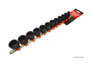 3/8” DRIVE IMPACT SOCKET SET, SAE, STANDARD, SHALLOW – automotive tools - Picture 1 of 1