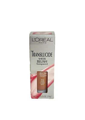 LOREAL Translucide Sheer BLUSH ~ PETAL GLOW ~ NEW - Image 1 of 3