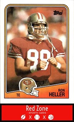 1988 Topps - #45 Ron Heller NM Set Break. - Image 1 of 2
