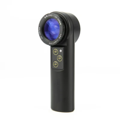 Lente d'ingrandimento valutazione diamanti gioielli antichi portatile lusso con lampada LED - Immagine 1 di 4