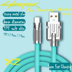 2 M Fast Charger For Samsung S8 S9 S10 S22 S21 S22 Type C USB-C Charging Cable - Picture 1 of 8